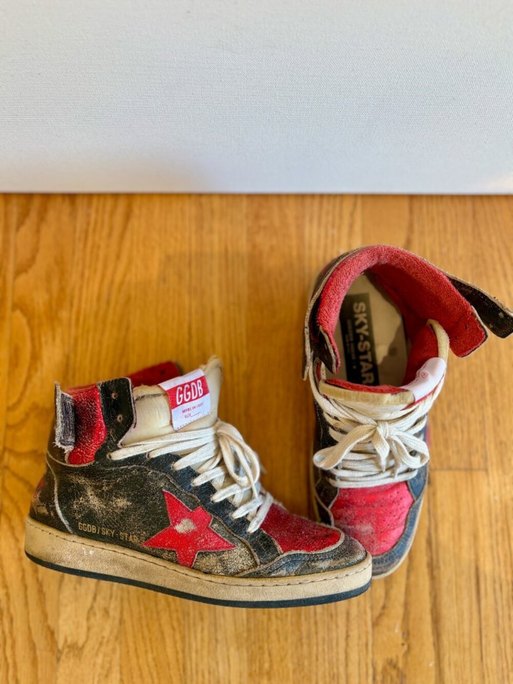 Golden Goose Sky Star High Top Sneakers